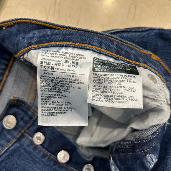 LEVI’S WEDGIE STRAIGHT FIT WOMEN'S JEANS SIZE 26 - Picture 5 of 7